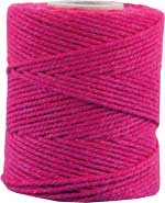 Makrameekordel pink, 80% Baumwolle