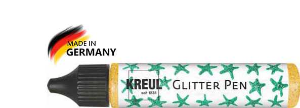 Glitterpen gold