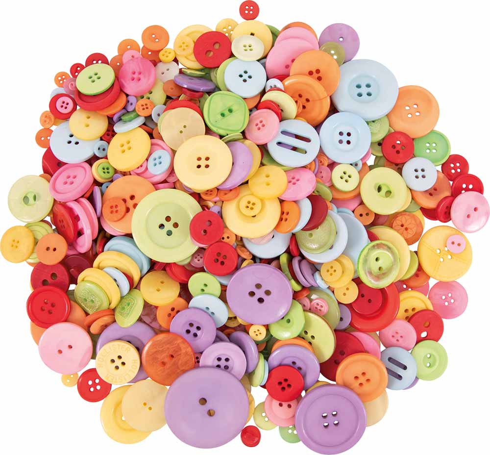 Knöpfemix 500 g sortiert