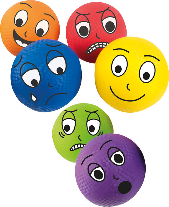 Emotionsball 6 Stück sortiert