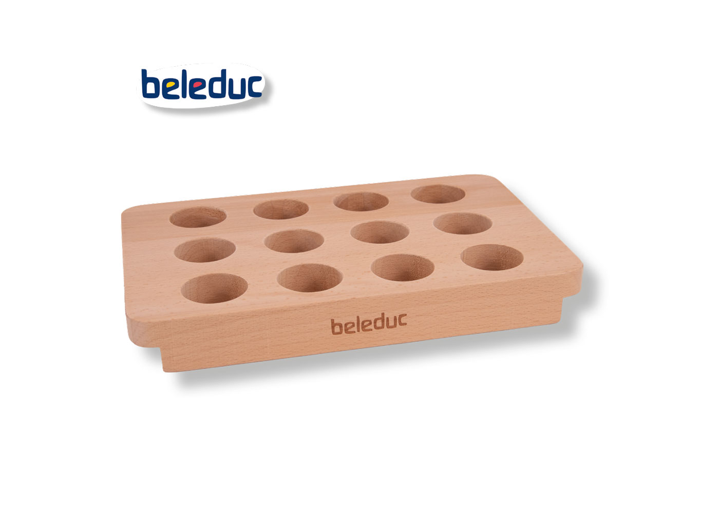 Klebestiftständer aus Buchenholz