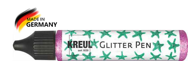 Glitterpen pink