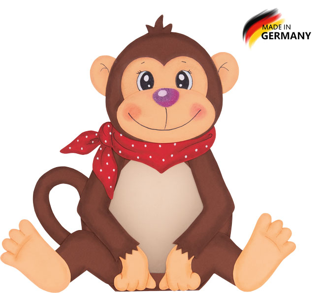 Laternen Bastelset Dennis Affe