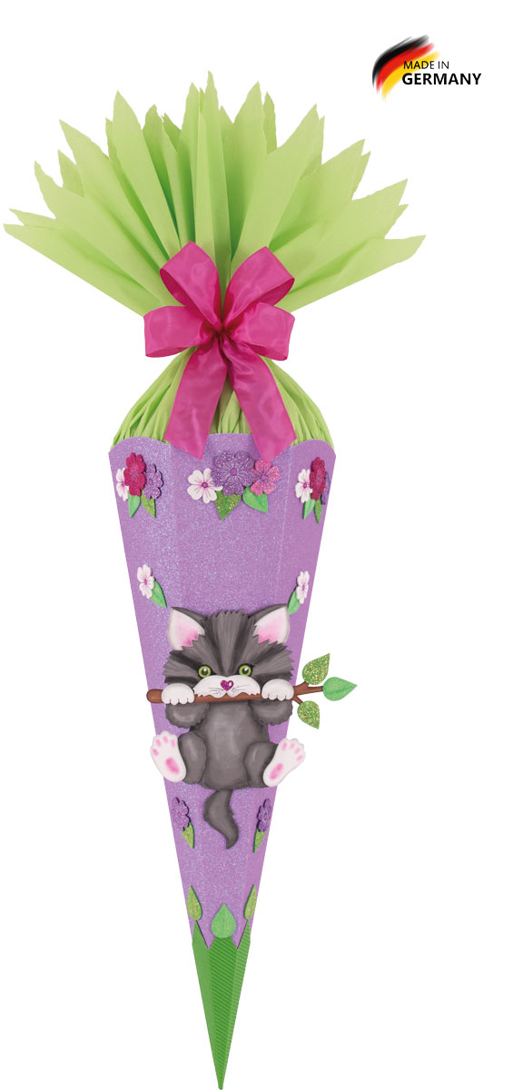 Schultüten Bastelset Kate - Katze