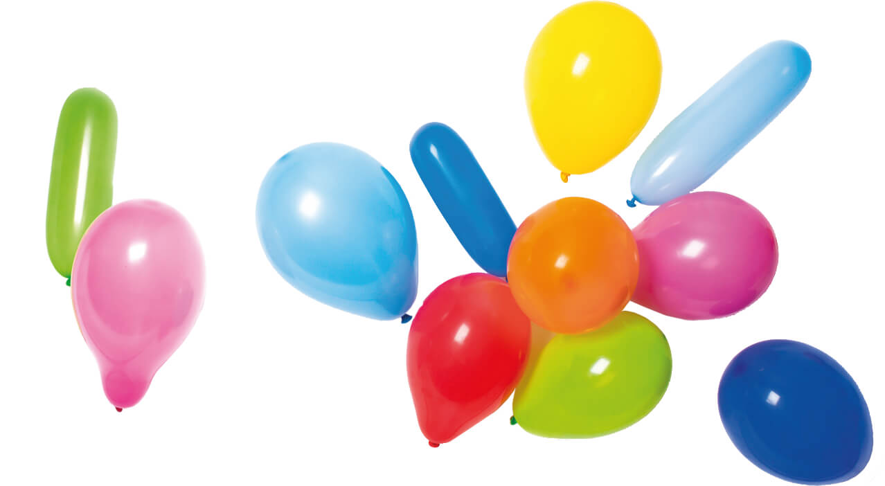 Luftballonmischung 100 Stück sortiert