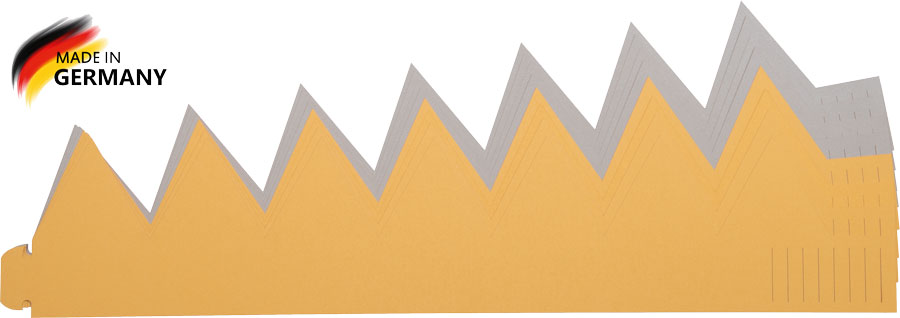 Papierkronen gold/silber