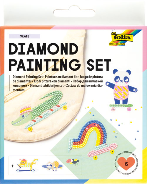 Diamond Painting Set Skater