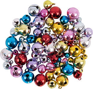 Glöckchen 72 Stück sortiert