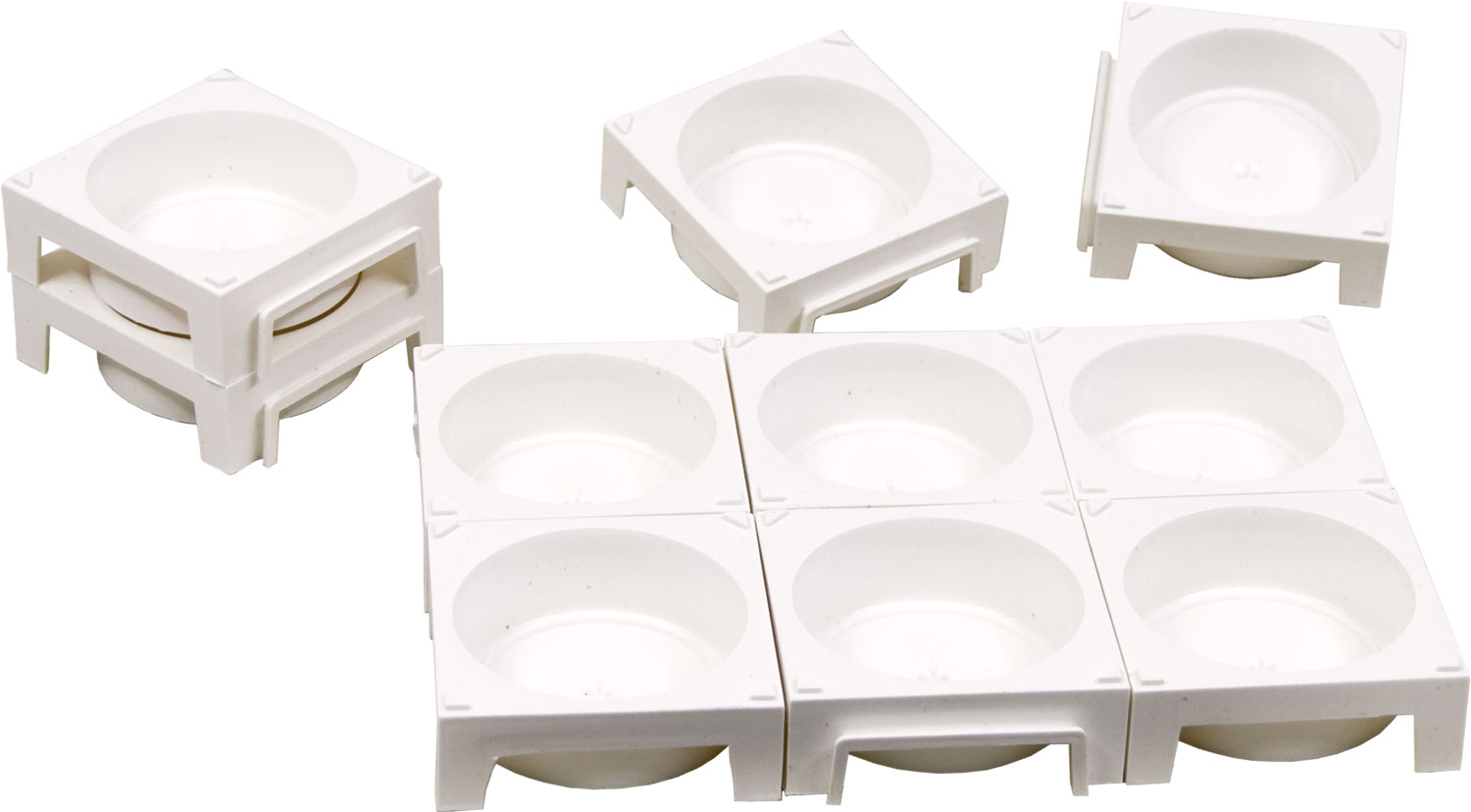 Kunststoffnäpfchen 55mm 10er Set