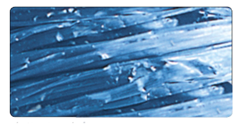 Edelbast glänzend königsblau, 30 m