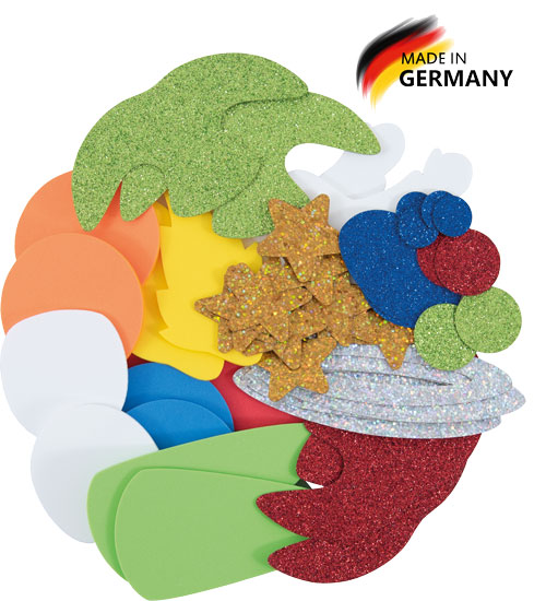 Moosgummisortiment Weltall