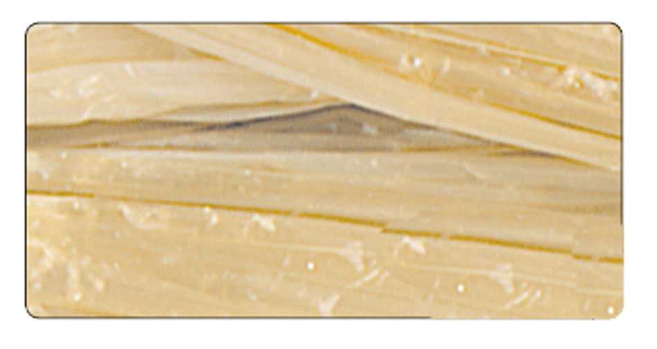 Edelbast glänzend natur, 30 m