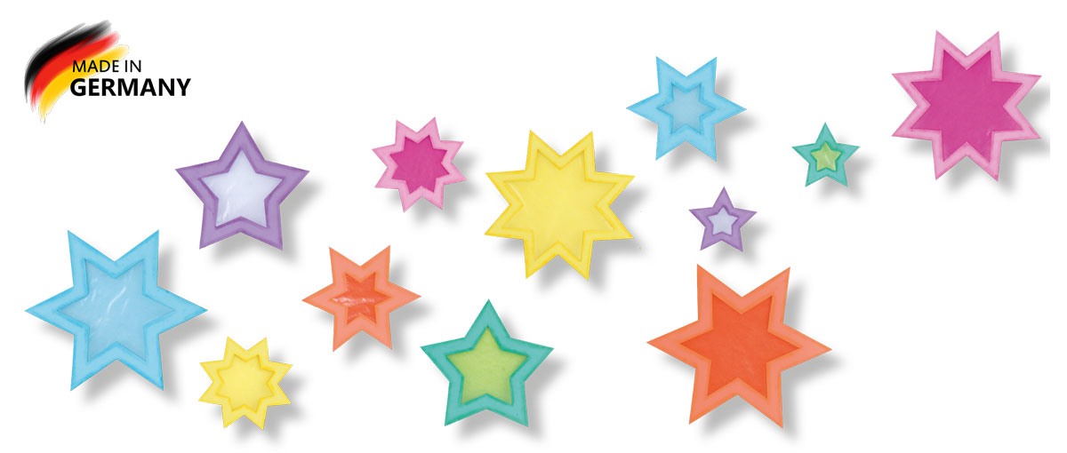 Kreativpaket Pastellige Sterne