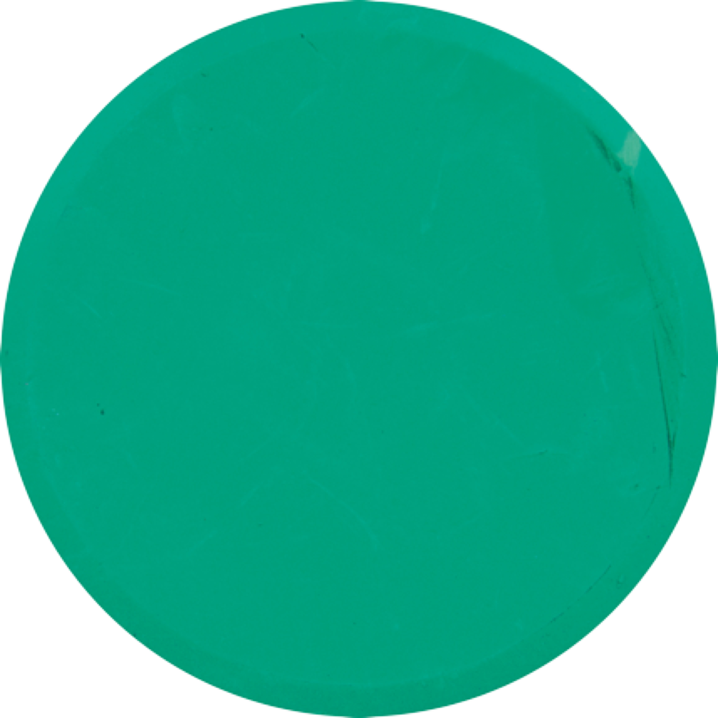 Farbpuck grün, 5 Stück, Ø 44 mm