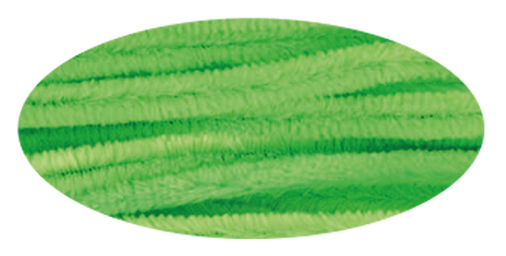 Biegeplüsch apfelgrün, 10 Stück