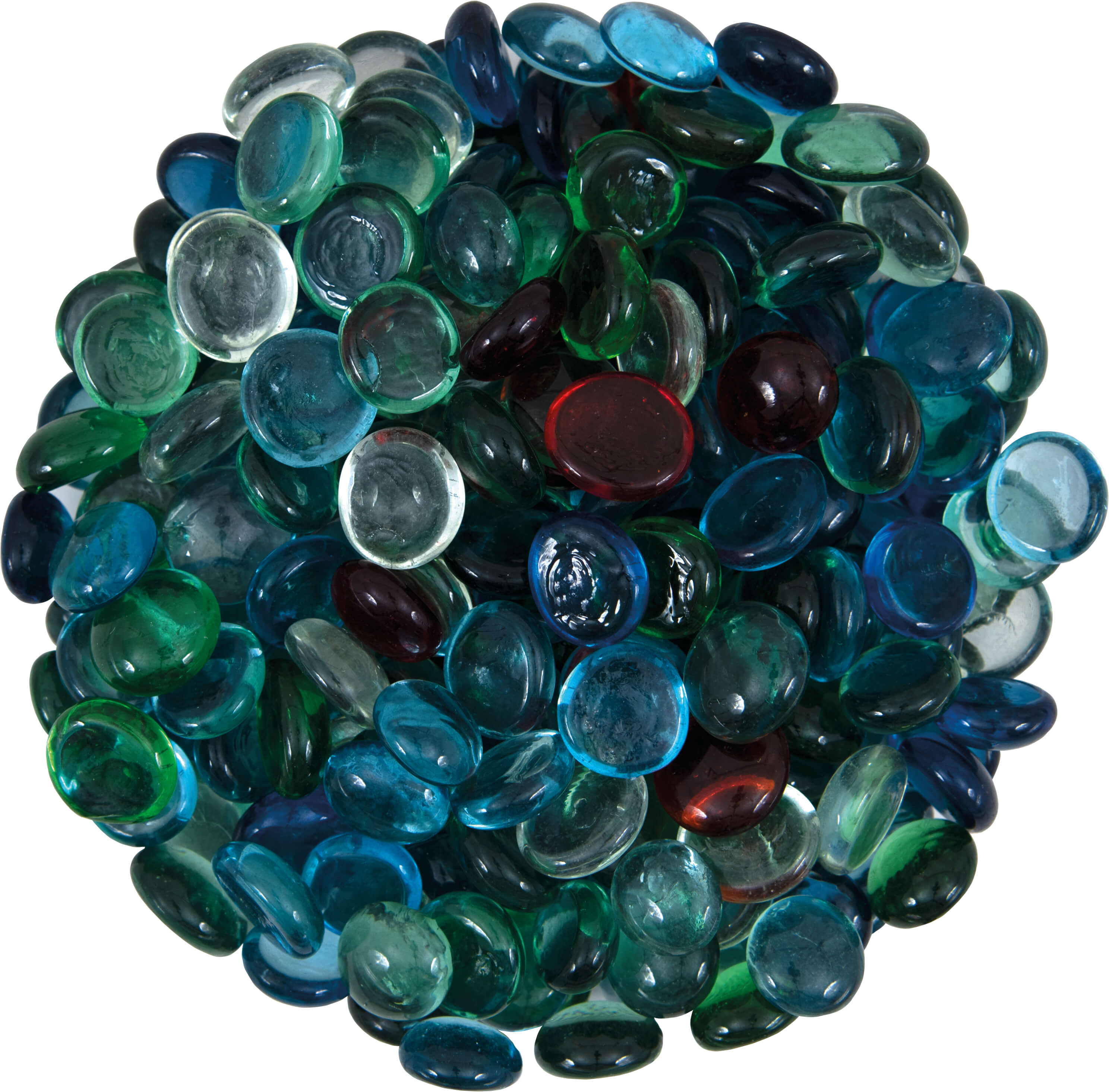 Glasnuggets transparent