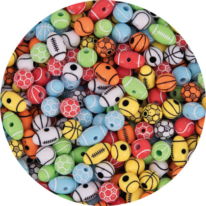 Perlenmischung XL Bälle, 300 Stück