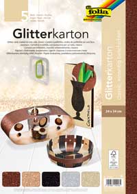 Glitterkartonsortiment Classic