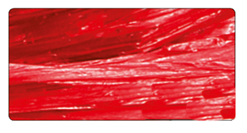 Edelbast glänzend hochrot, 30 m