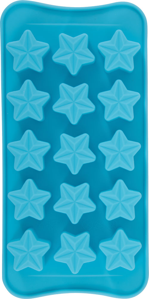 Silikonform Sterne, 10 x 20 cm