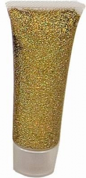 Glitzer-Gel gold
