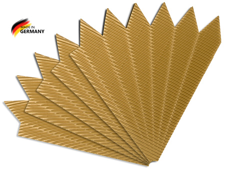 Schultütenspitzen gold, 5 Stück