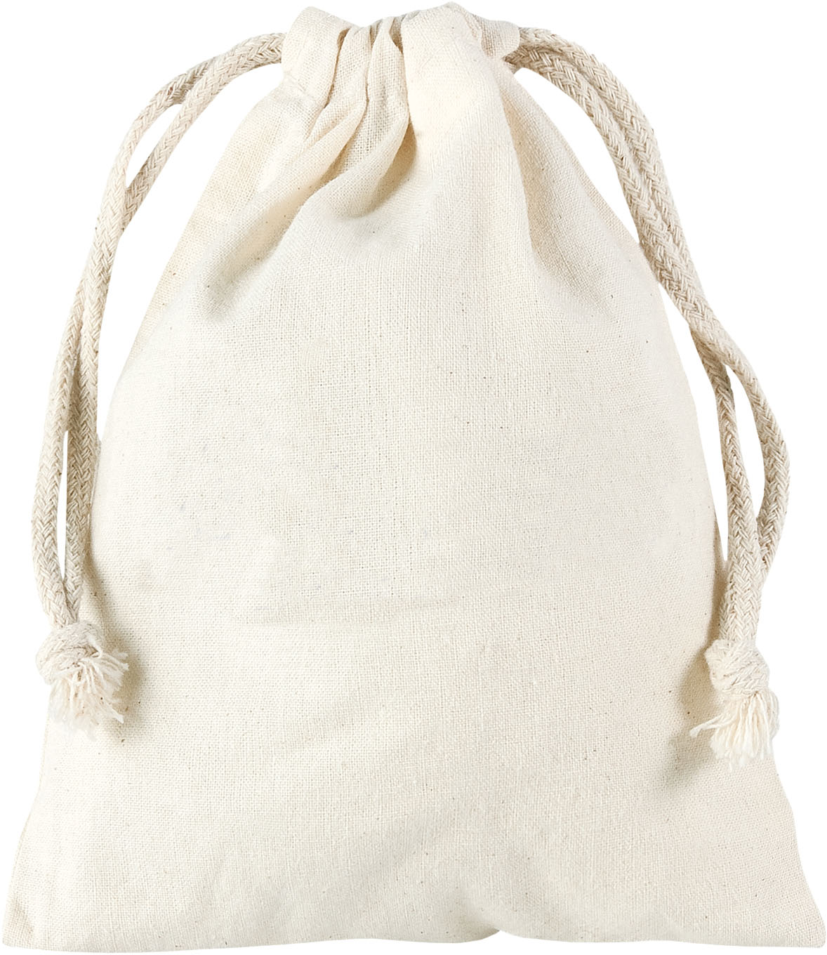 Säckchen natur, 100% Baumwolle, 10 x 14 cm