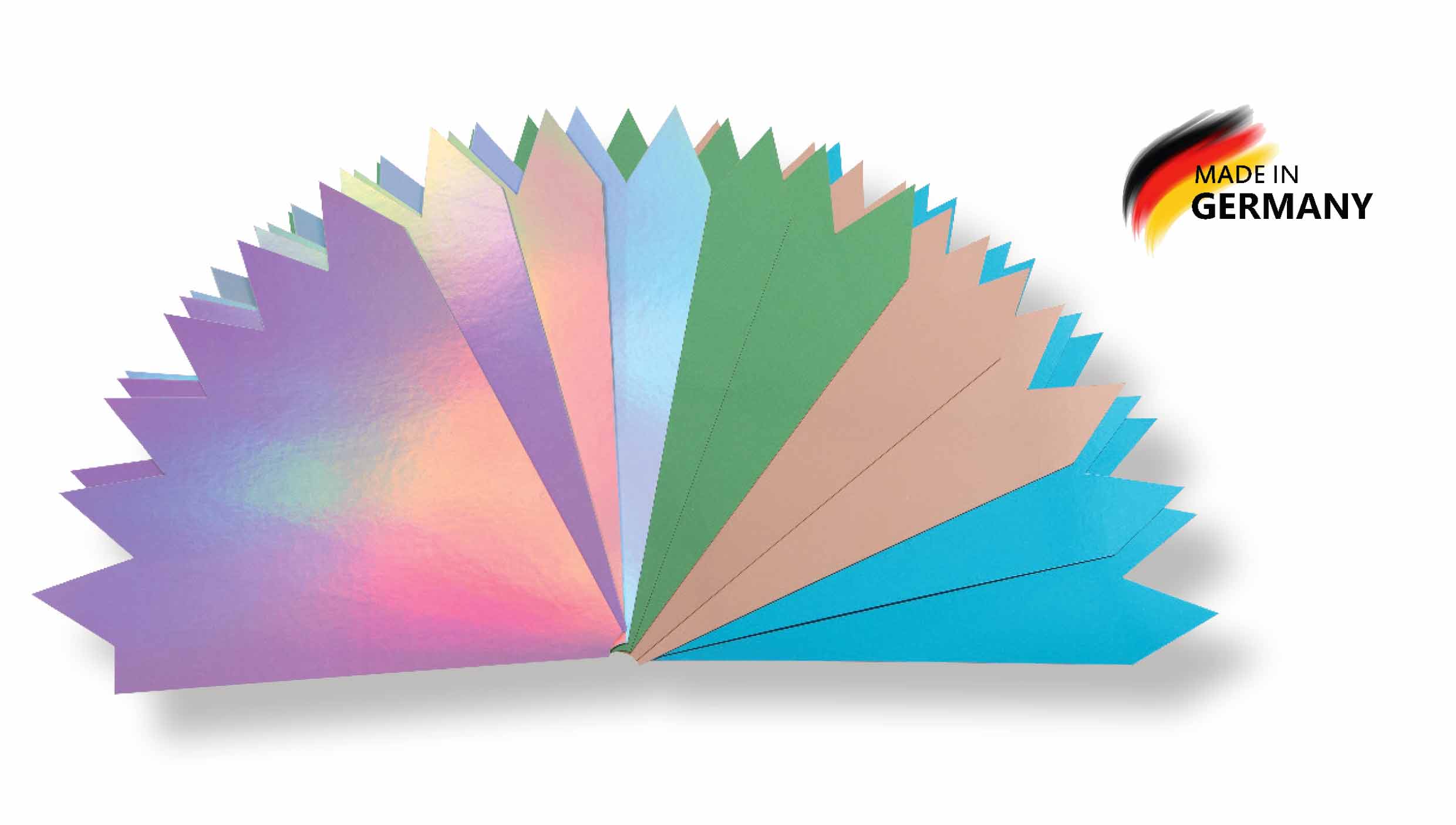 Schultütenspitzenset metallic 10 Stück sortiert