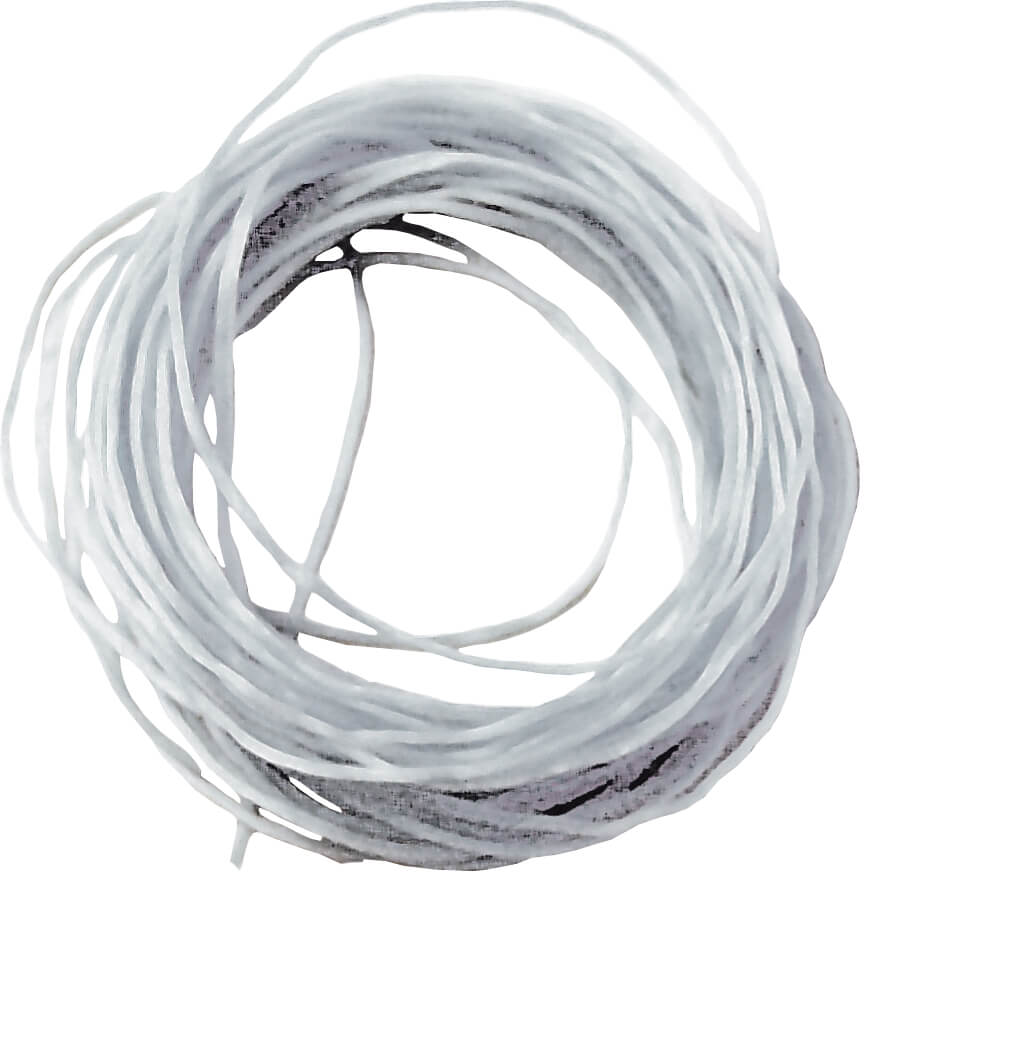 Stretchgummi transparent, 50 m