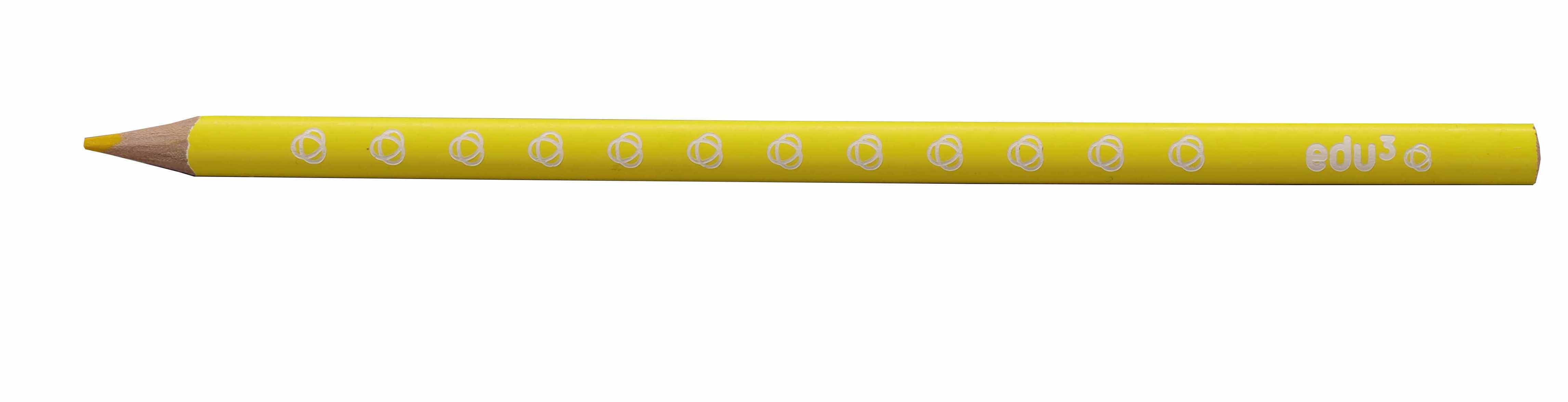 Buntstift Tri gelb, 12 Stück