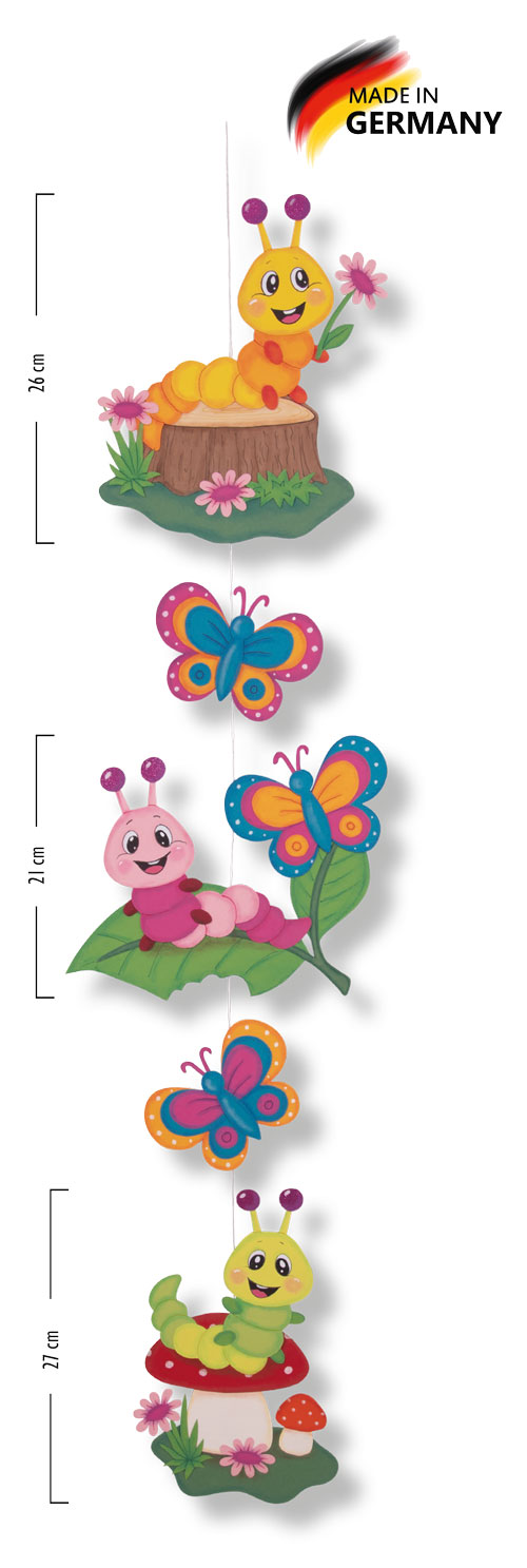 Kreativpaket Verspielte Raupen