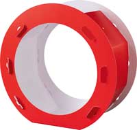 Laternenrohling rund rot