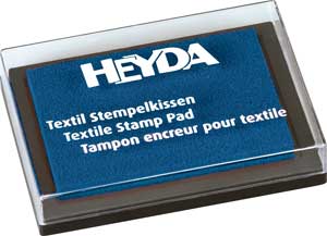Textil Stempelkissen dunkelblau