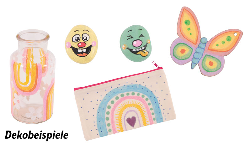 Multi Mark Acrylic basic 6 Stück sortiert