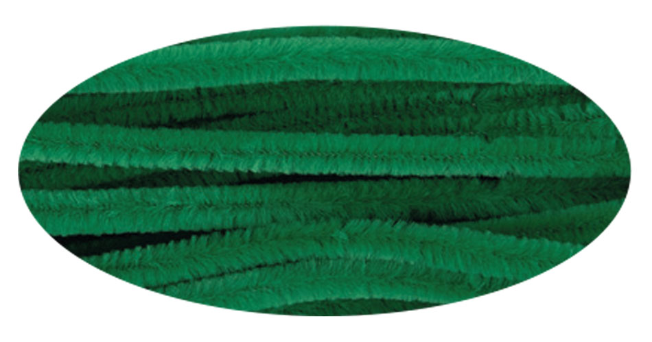 Biegeplüsch grün, 100 Stück