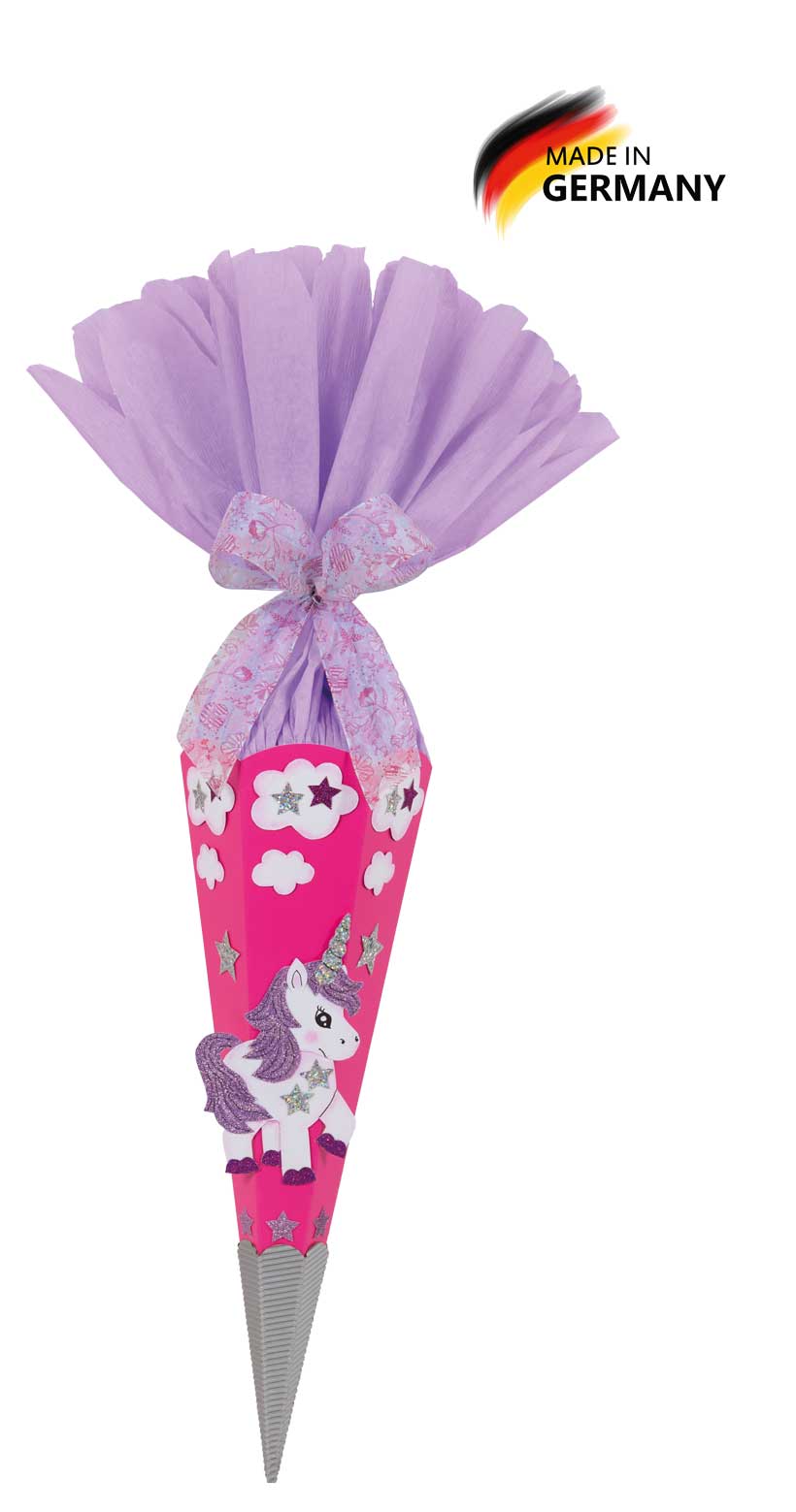 Geschwistertüte Bastelset Einhorn - Geschwistertüten Bastelset Melina