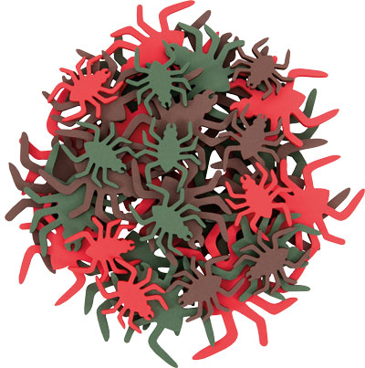 Spinnen 2 36 Stück sortiert