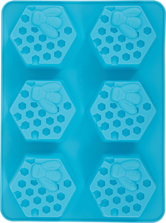 Silikonform Bienenwaben, 17 x 23 cm