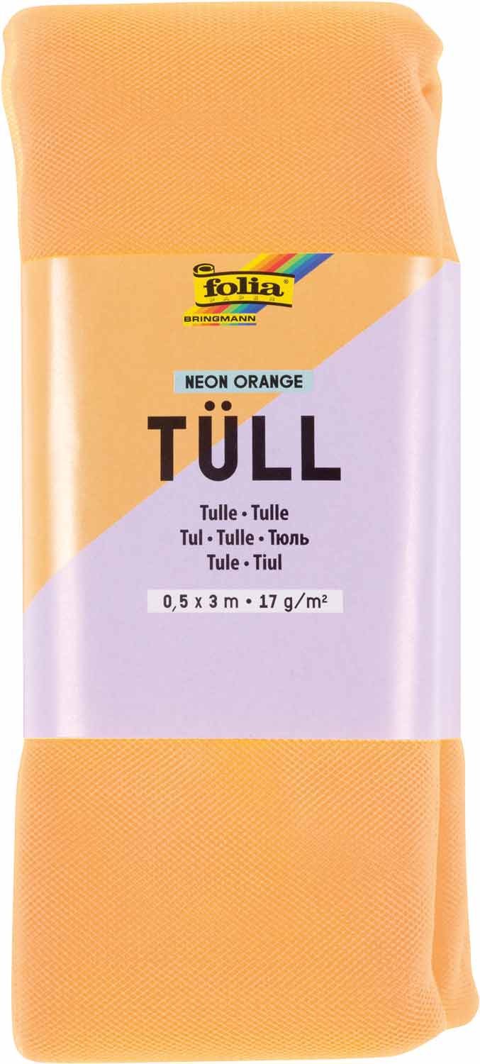 Tüll neonorange