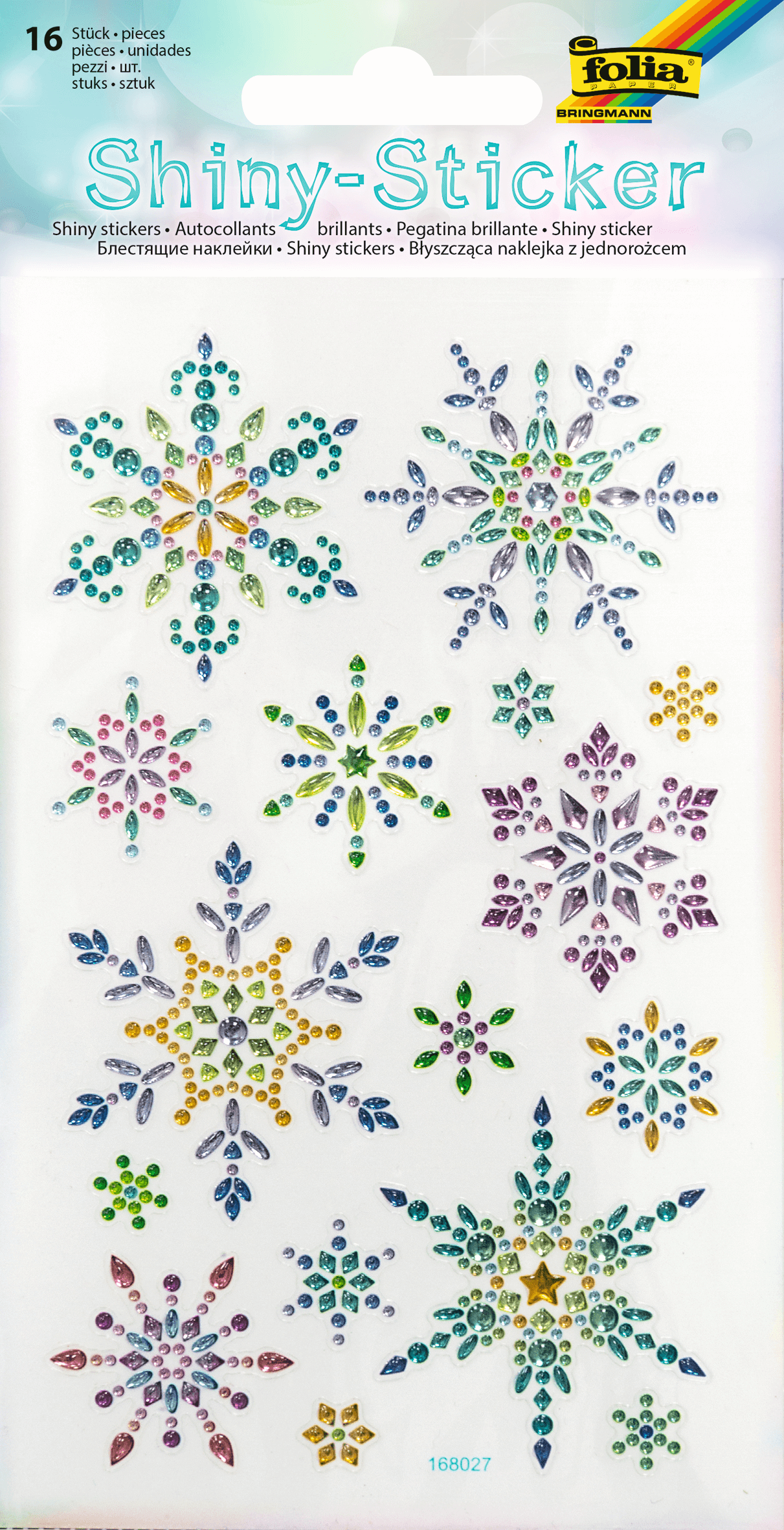 Diamantsticker Eiskristalle