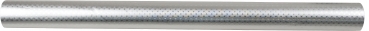 Alufolie mit Sternchenprägung silber