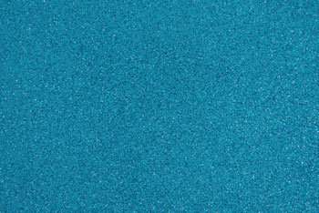 Glittermoosgummi azurblau