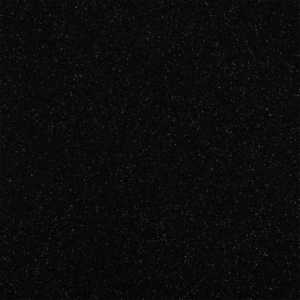 Glittermoosgummi schwarz