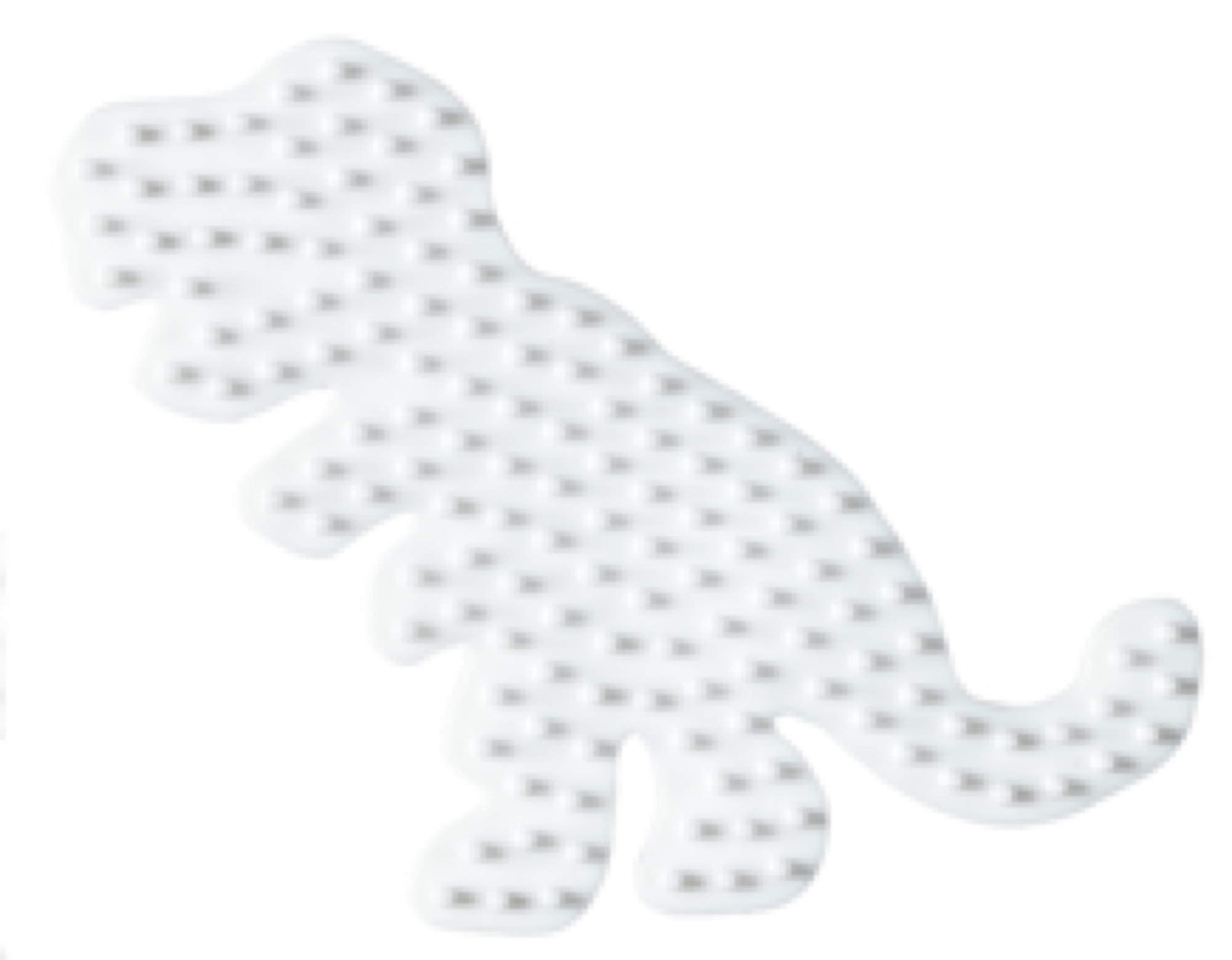 Stiftplatte midi Dinosaurier