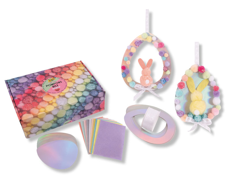 Kreativpaket Flauschige Osterhänger