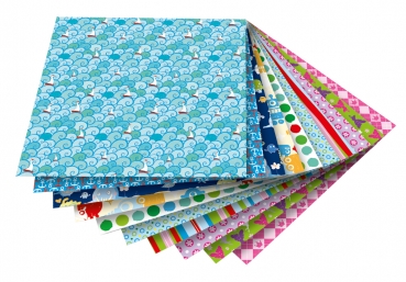 Origami Faltblätter Kids 50 Blatt sortiert