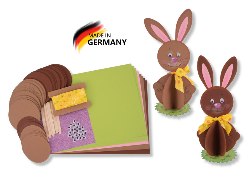 Kreativpaket 3D-Häschen