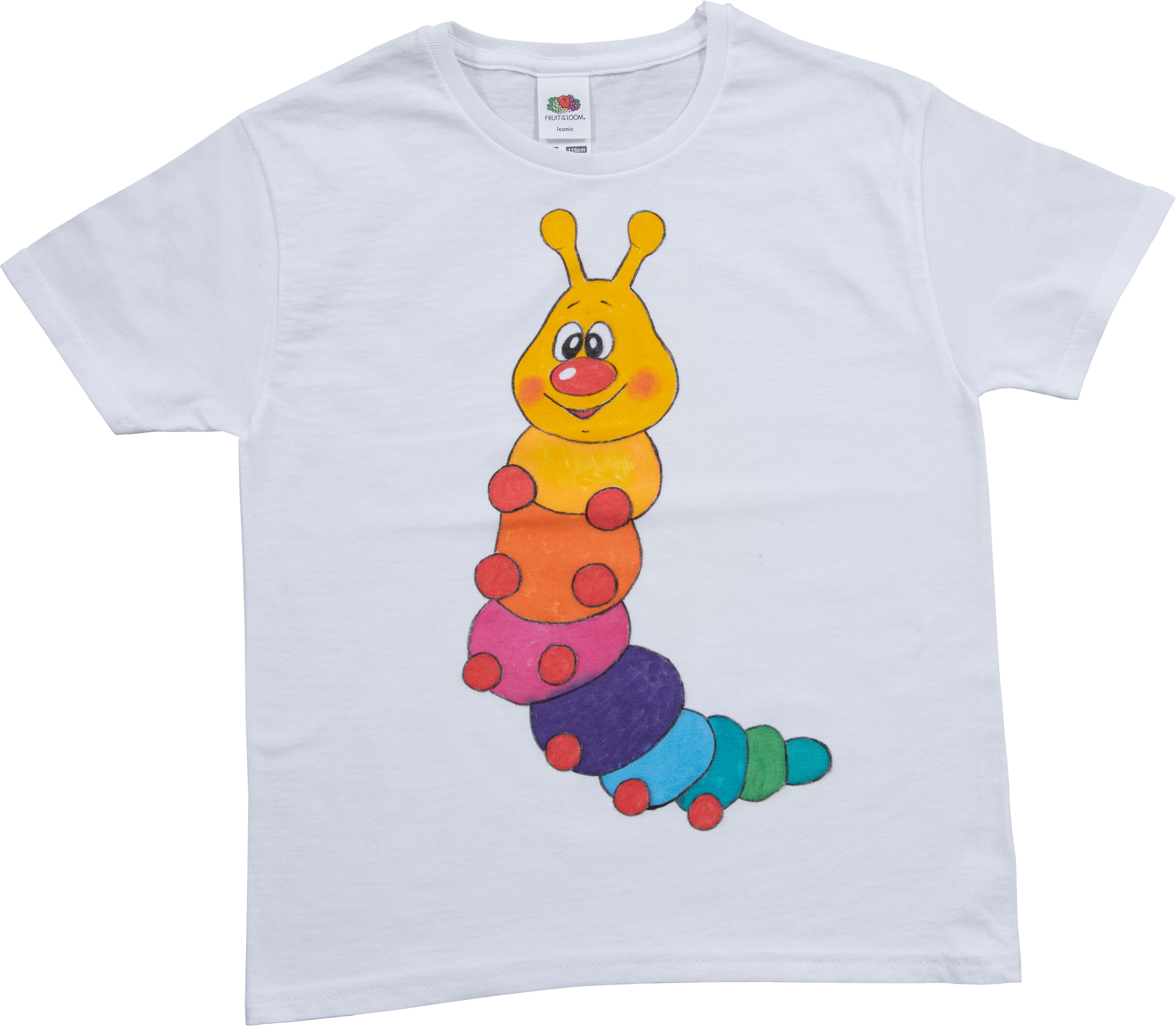 T-Shirt weiß, 100% Baumwolle 145g/m²