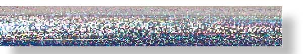 Hologrammfolie dots silber