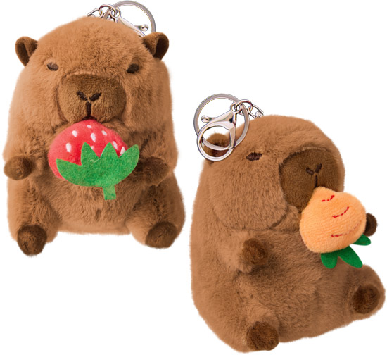 Schlüsselanhänger Capybara zum Aufziehen